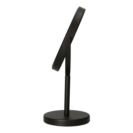 LSP-Spiegelspiegel auf Sockel mattschwarz 30,5 cm 5-fache Vergrößerung