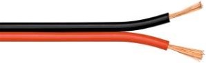 Lautsprecherkabel 2 x 1,5qmm rot schwarz - 1394552