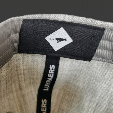 Luypaers snapback cap grey