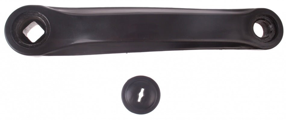 M-Wellenkurbel mit Abdeckstahl 170 mm links schwarz