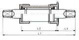M-Wave Bottom-Halterung 127,5 x 27,5 mm schwarz