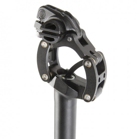 M-Wave Seat-Post-Feder Parallelogramm 27,2 x 350 mm Aluminium Schwarz