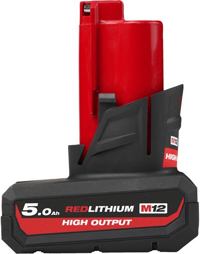Milwaukee M12 HB5 Batterie High Output™ 12 V 5,0 Ah – 4932480165