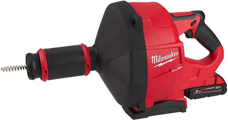 Milwaukee m18 fdcpf10-201c | fuel accu ontstoppingsmachine 18v 10mm in koffer (1x 2.0ah accu + lader) - 4933459685