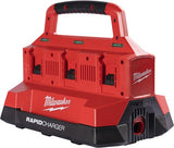 Milwaukee M18 PC6 Packout™ Dual-Bay-Schnellladegerät 18 V – 4932480162