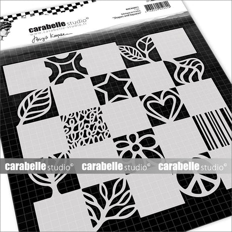 Carabelle Studio • Maskieren Sie quadratische Formen und Quadrate von Birgit Koopsen