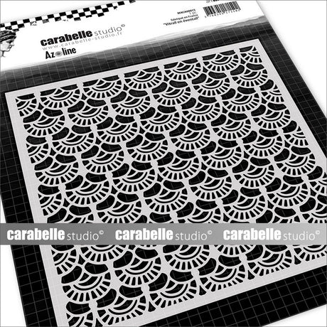 Carabelle Studio • Maske quadratisch 6'' Vitrail und éventail