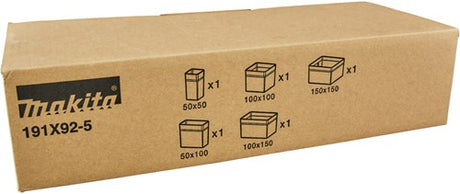 Makita Zubehör-Einsatzboxen-Set für Mbox-Organizer – 191x92-5 191x92-5