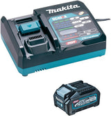Makita 191j65-4 | XGT-Starterset 40 V max. (1 x 4,0 Ah BL4040-Akku + DC40RA-Schnellladegerät) – 191J65-4