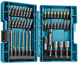 Makita Zubehör 43-teiliges Schraubendreher-Bit-Set im hochwertigen Koffer – b-55697
