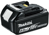 Makita Zubehör Akku BL1860B 18 V 6,0 Ah mit Batterieanzeige – 197422-4