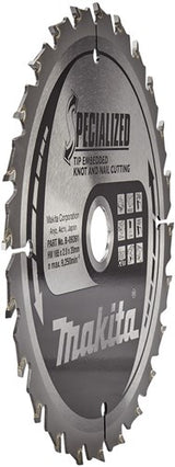 Makita Zubehör Makita B-33093 Kreissägeblatt Holz (Astnagel) | spezialisiert | 165x20mm | 24 Zähne