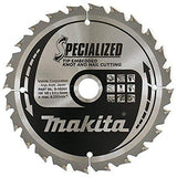 Makita Zubehör Makita B-33093 Kreissägeblatt Holz (Astnagel) | spezialisiert | 165x20mm | 24 Zähne