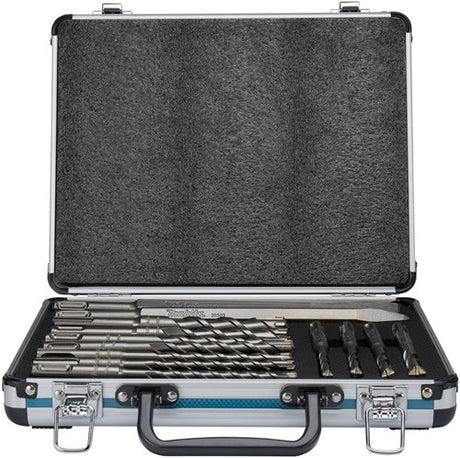 Makita-Zubehör b-64674 | pb4s sds+ Bohrmeißel-Set | 13-teiliges SDS-plus | im Aluminiumkoffer - B-64674
