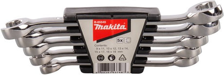 Makita-Zubehör b-65545 | Ringschlüsselsatz | öffnen | 5-teilig - b-65545