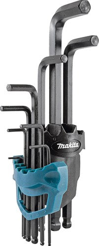 Makita Zubehör B-65894 Innensechskantschlüsselsatz 9-teilig – B-65894