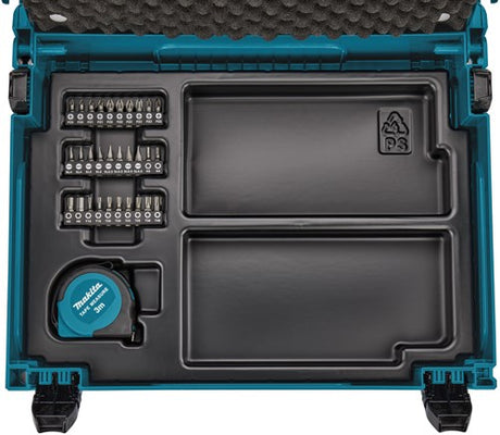 Makita Zubehör Bohrer- und Schraubendreher-Bit-Set | sds-plus | in mbox | 65 Stück - b-69478