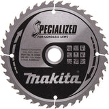 Makita Zubehör Kreissägeblatt | Holz | 165x20x1,6 40t 18g - b-32960