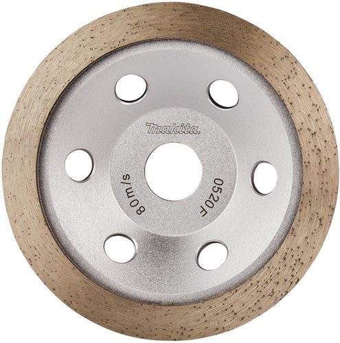 Makita Zubehör Diamanttopfscheibe | 125mm | sehr gut | Vollreifen - D-41464 D-41464
