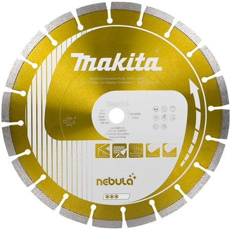 Makita Zubehör Diamantscheibe 230 x 22,2 mm orange – B-54025 – B-54025