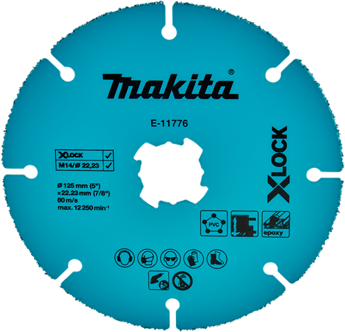 Makita Zubehör Trennscheibe 125x22,23x2,0mm - e-11776 e-11776