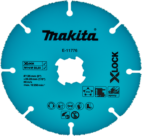 Makita Zubehör Trennscheibe 125x22,23x2,0mm - e-11776 e-11776