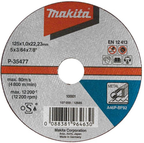 Makita Zubehör Trennscheibe 230 x 2,0 mm Edelstahl – B-60464 – B-60464