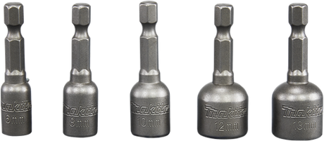 Makita Zubehör-Steckschlüsselsatz 6 8 10 12 13 x 50 m – B-39154 B-39154