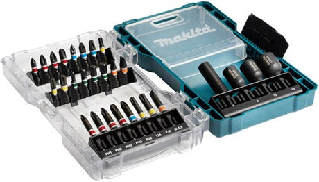 Makita-Zubehör e-07048 | Bit gesetzt | Magnet | 28 Stück - e-07048