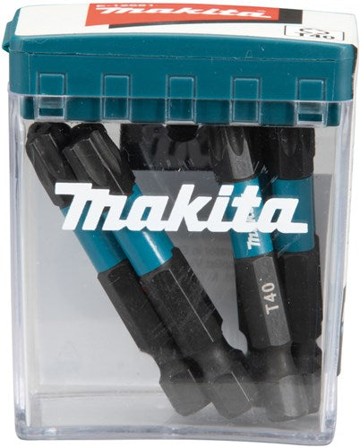 Imp Makita Zubehör E-12681 Schlagschrauber-Bit | t40x50mm | x actblack | 10 Stück - e-12681