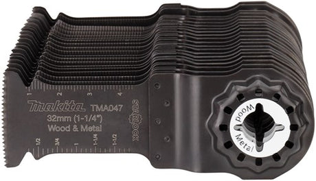 Makita Zubehör Tauchsägeblatt 32 mm Holz Metall (20 Stück) – B-64814-20 – B-64814-20