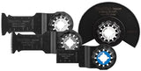 Makita Zubehör Tauchsägen-Set Multitool 4-teilig Starlock TMA045, TMA047, TMA053, TMA058 – B-67480
