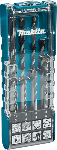 Makita Zubehör Multibohrer-Set 8-teilig – e-15855 – e-15855