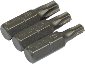 Makita Zubehör Schraubendreher-Bit-Set Torx 3-teilig – B-24533 – B-24533