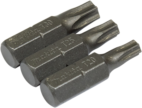Makita Zubehör Schraubendreher-Bit-Set Torx 3-teilig – B-24533 – B-24533