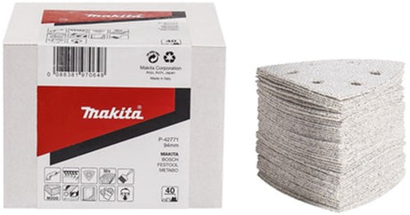 Makita Zubehör Schleifblatt 3-K K80 Weiß V. - P-42793 - P-42793