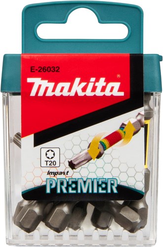 Makita Zubehör Schlagschrauber-Bits T20x50mm | Auswirkungen Premierminister | 10 Stück - E-26032