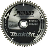 Makita Zubehör Kappsägeblatt | Aluminium | 190x20x2,0 60t -5g - b-33283