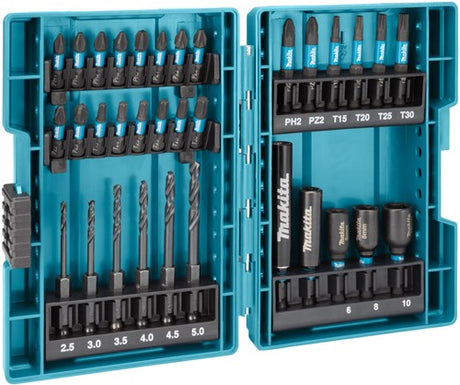 Makita b-66896 Bohr- und Schlagschrauber-Bit-Set 33-teilig