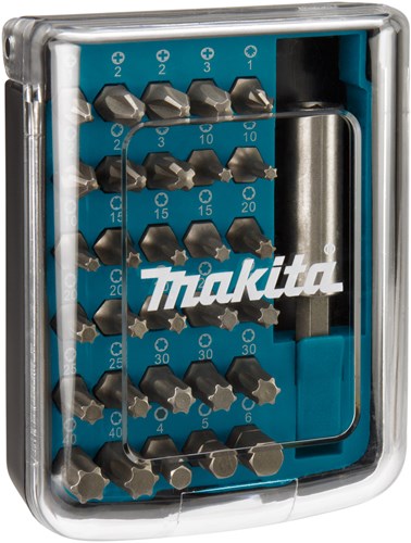 Makita-Zubehör Makita D-34936 31-teiliges Schraubendreher-Bit-Set