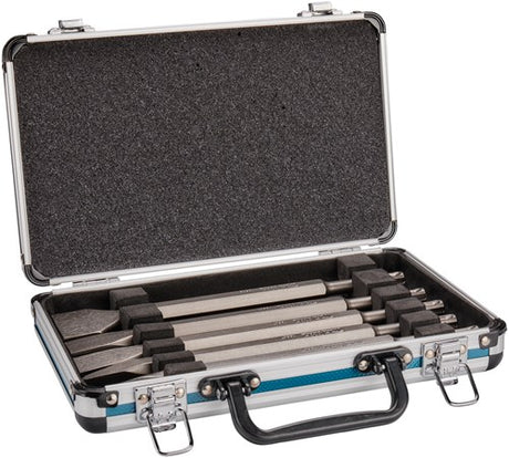 Makita SDS-Plus Meißel-Set im Aluminiumkoffer, 5-teilig