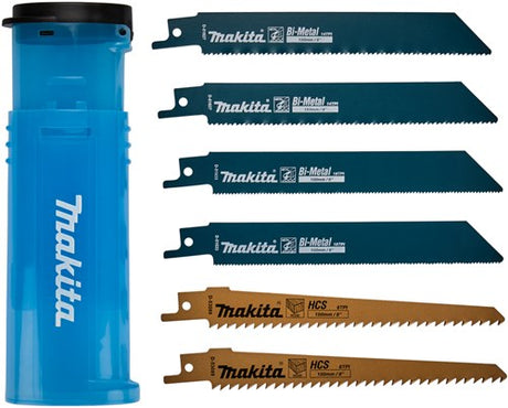 Makita-Zubehör d-53051 | Säbelsägeblatt-Set | 6-teilig | im Kunststoffrohr - D-53051