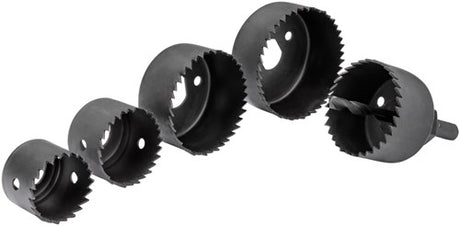 Makita accessories hole saw set hss 6-piece - d-70203 - d-70203