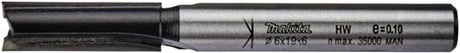 Makita Zubehör Fräser-Set 6 mm 3-teilig – D-70459 D-70459