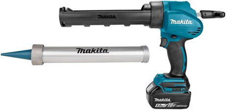 Makita dcg180rtex Akku 18V Klebe- und Dichtstoffpistole mit Kartuschenhalter 300 ml und 600 ml
