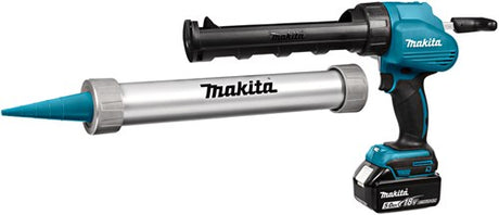 Makita dcg180rtx Akku-Kartuschenpistole mit Kartuschenhalter 300 ml und 600 ml | 1 Batterie 5,0 Ah