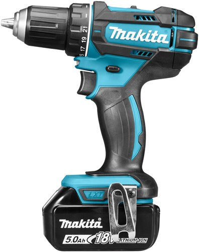 Makita ddf482rtj 18 V Bohr-/Schraubendreher 5,0 Ah Akku (2 Stück), Schnellladegerät, Mbox – ddf482rtj