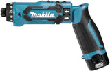 Makita df012dse 7,2 V Bohr-/Schraubendreher 1,5 Ah Akku (2 Stück), Ladegerät, Koffer – df012dse