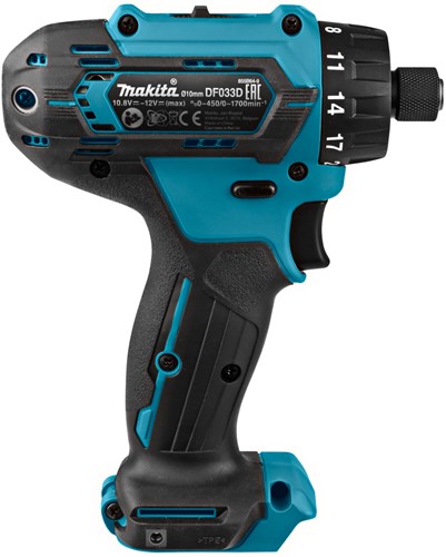 Makita df033dzj Bohrmaschine/Schraubendreher 12 Volt max. exkl. Batterien und Ladegerät in Mbox – df033dzj