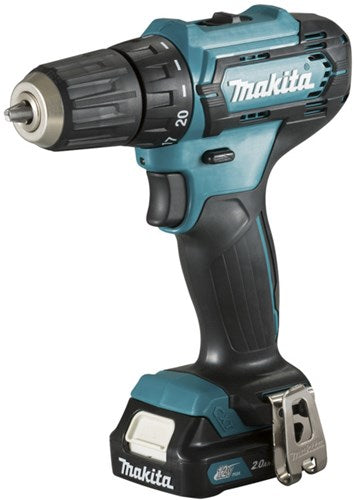 Makita df333dsaj Bohr-/Schraubmaschine | 12 V max. (10,8 V) 2,0 Ah Li-Ionen-Schiebeakku – df333dsaj